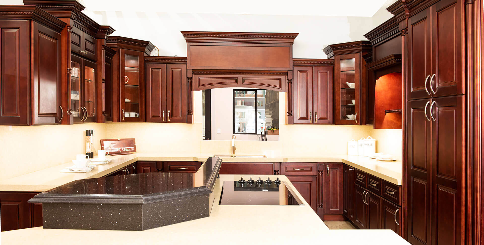 Dark Cherry Articraft Cabinetry